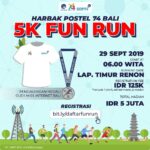 HarBak Postel 74 Bali Fun Run 5K â€¢ 2019
